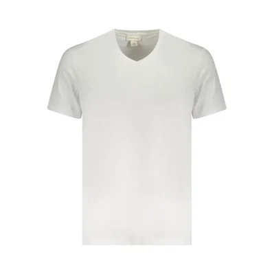White Cotton Men T-Shirt