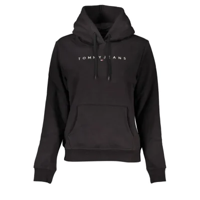 Black Cotton Women Sweater