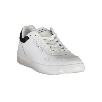 White Nylon Men Sneaker
