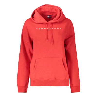 Red Organic Cotton Women Sweater