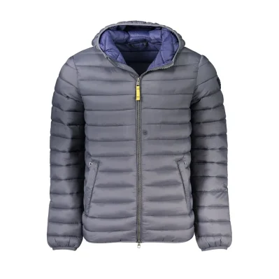 Brown Polyamide Men Jacket
