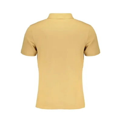Beige Cotton Polo Shirt