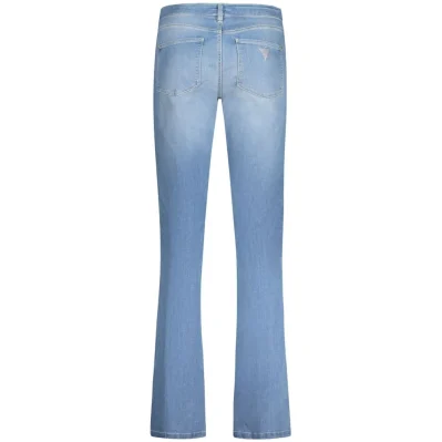 Light Blue Cotton Women Jeans