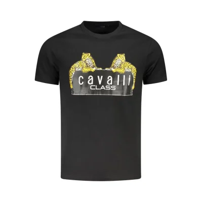 Black Cotton T-Shirt