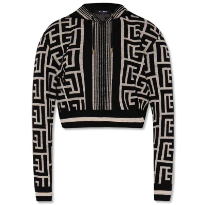 Black Merino Wool Sweater
