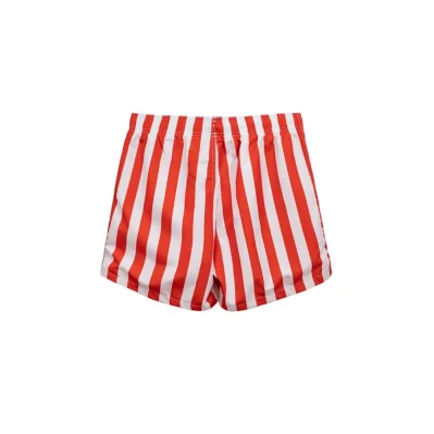 Red Polyester Swimwear