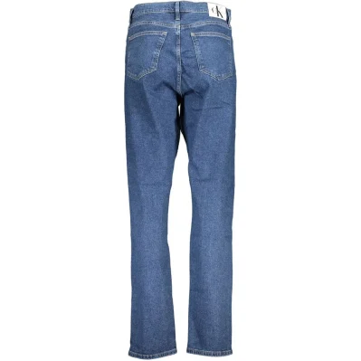 Blue Cotton Jeans & Pant