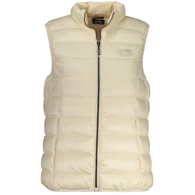 Beige Polyamide Women Jacket