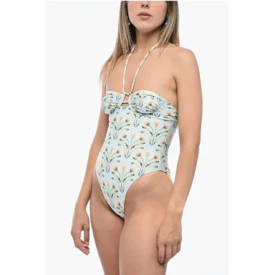 Lace-Up SANDALO One-Piece Swimsuit