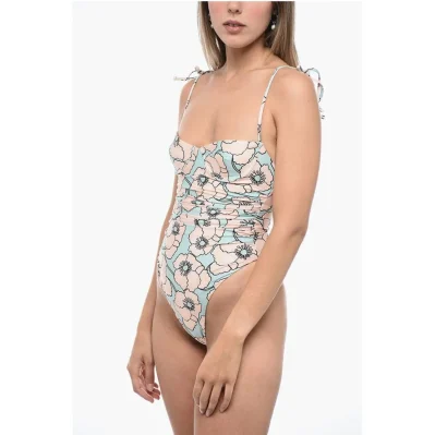 Gathered RABANO One-Piece Swimsuit