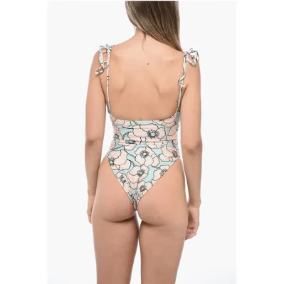 Gathered RABANO One-Piece Swimsuit
