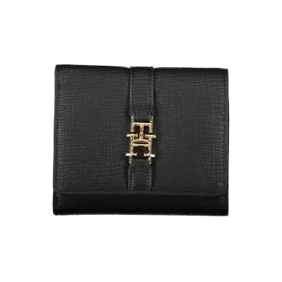 Black Polyethylene Women Wallet