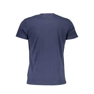 Elegant Crew Neck Cotton Tee with Embroidery