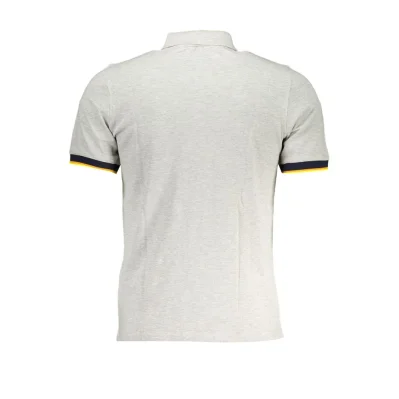 Brown Cotton Men Polo Shirt