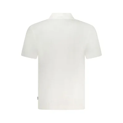White Cotton Polo Shirt