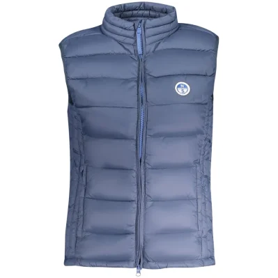 Blue Polyamide Jackets & Coat