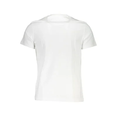White Cotton Men T-Shirt