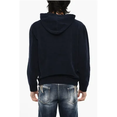 Terry Cotton Hoodie with Monogram