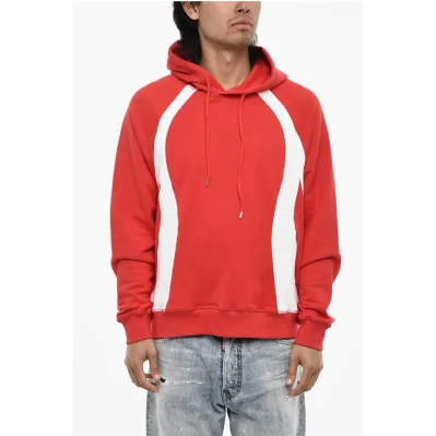 Two-Tone Cotton Hoodie