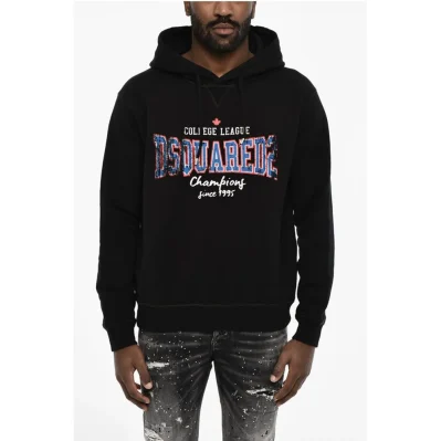 Cotton Hoodie with Frontal Printed