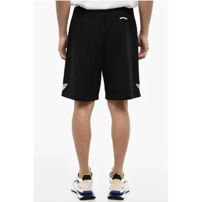 Solid Color cotton Shorts with Jewels
