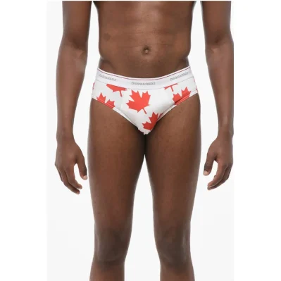 Printed Cotton Blend LEAF Slip