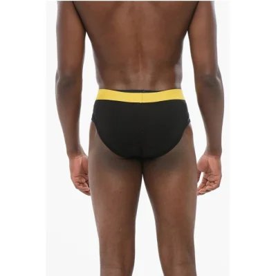 Cotton Blend Slip with Contrasting Waistband