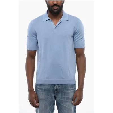 Short Sleeved Cotton Polo