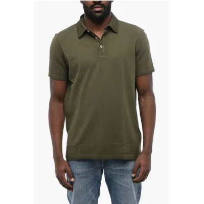 Short Sleeved Cotton Polo