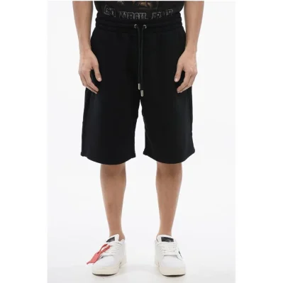 Brushed Cotton SCRIBBLE Embroidered Jogger Shirts