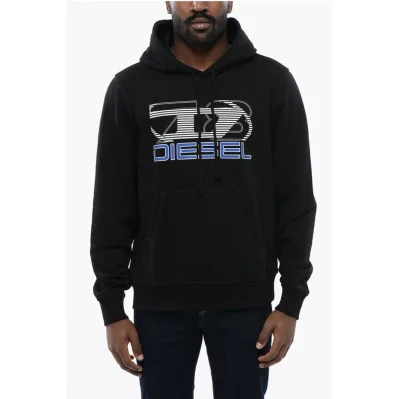 Printed Cotton S-GINN-HOOD-K40 Hoodie