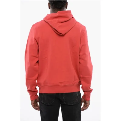 Solid Color S-GINN-HOOD-DIV Hoodie with Embroidered Logo