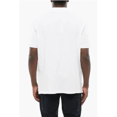 Piquet Cotton Polo with Embroidery