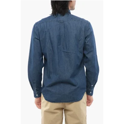 Chambray Shirt With Breast Pockets