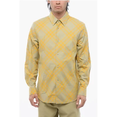 Cotton Checkered Shirt
