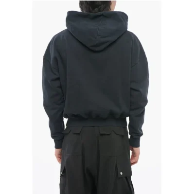 Printed Hoodie with Patch Pocket