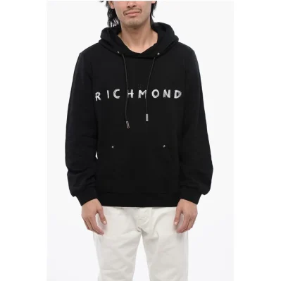 Embroidered Logo BETTO Brushed Cotton Hoodie
