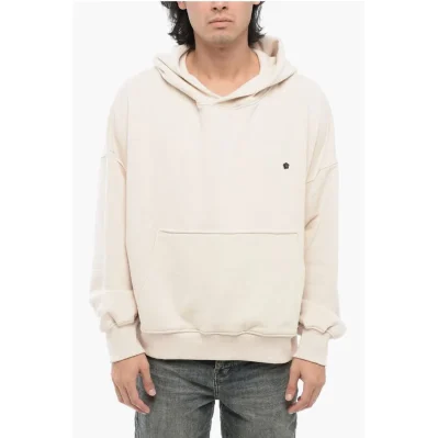 Solid Color Brushed Cotton Hoodie