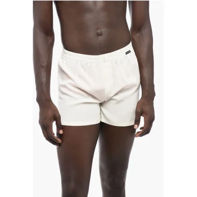 UNDERWEAR Silk Shorts with Elastic Waistband