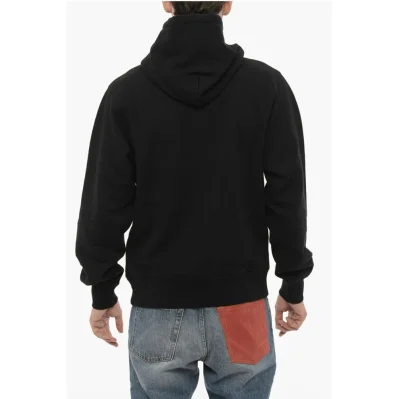 Fleeced Cotton WORKSHOP Crew-neck Sweatshirt