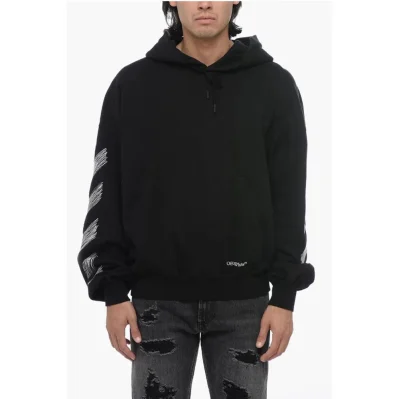 Cotton Hoodie with Patch Pocket