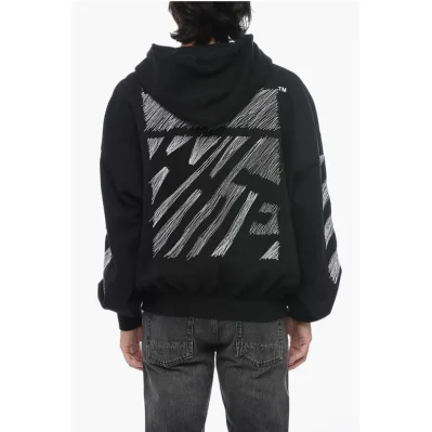 Cotton Hoodie with Patch Pocket