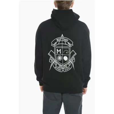 Hoodie with Contrast Max Print