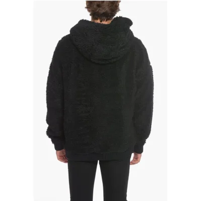 INVICTA Teddy Hoodie with Logo Patch