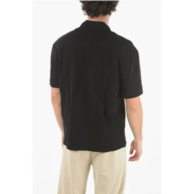 Loose Fit FLAG BOLT Polo with Printed Logo