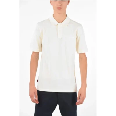 Embroidered Logo Polo Collar T-Shirt