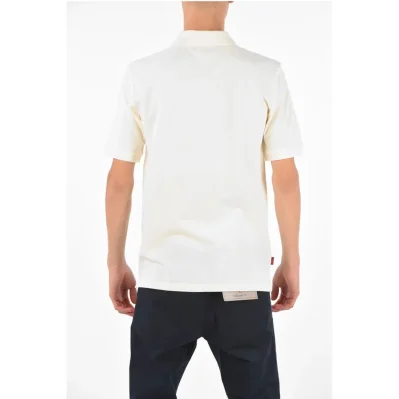 Embroidered Logo Polo Collar T-Shirt