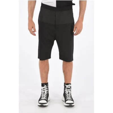 Drawstring Dropped Crotch Fit Shorts