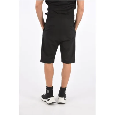 Drawstring Dropped Crotch Fit Shorts