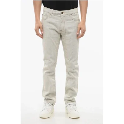 Skinny Fit Denims with Logoed Back Pocket 18cm